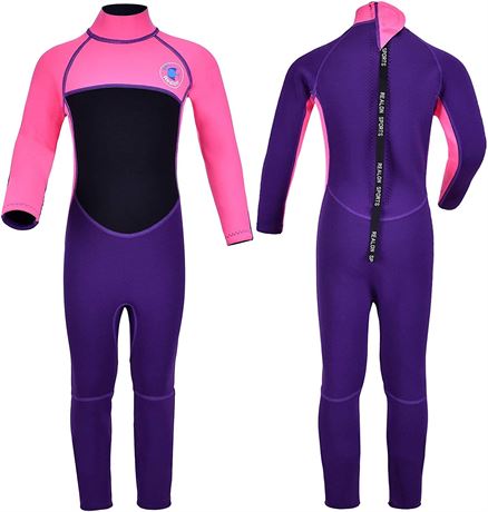 REALON 3mm Neoprene Children/Youth Full Wet Suit