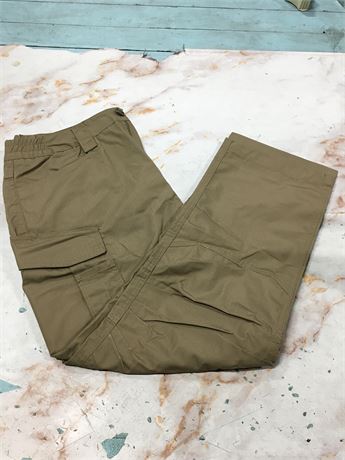 Tan Cargo Pants, Size 34