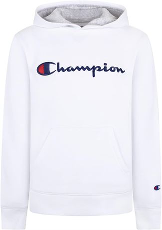 Champion White Hoody Sweatshirt - XL