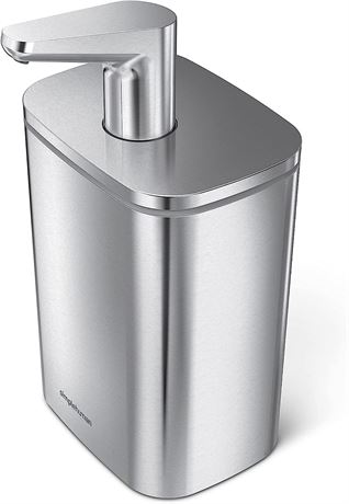 Simplehuman 16oz. Liquid Soap Dispenser, Brushed Stainless Steel