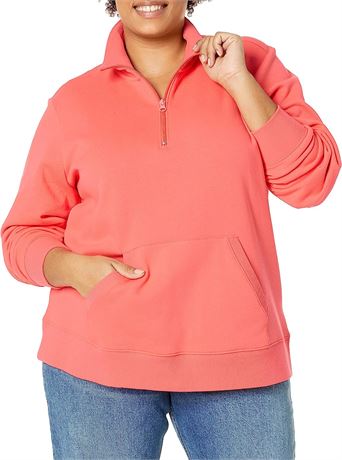 Amazon Essentials Women's Long-Sleeve Zip Top