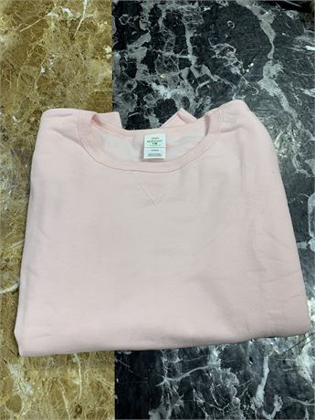 Hanes Sweat Shirt, Pink, Med