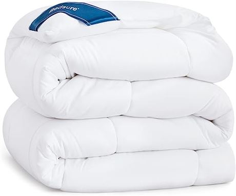 Bedsure Comforter Duvet Insert, Queen, White