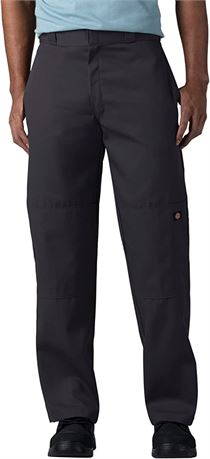 Dickies Men's Loose Fit Double Knee Twill Work Pant, 30x32