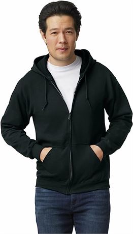 Gildan Adult Fleece Zip Hooded Sweatshirt, Style X-Lg