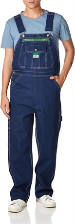 Liberty Men's Rigid Denim Bib Overall, 36x32