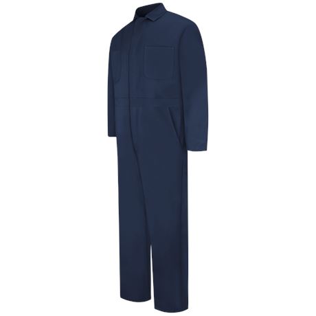 Red Kap Navy Cotton Coveralls, 42 Regular