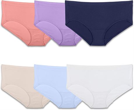 Fruit of the Loom Women's Fit for Me Multi Pack - Assorted Colors - 10