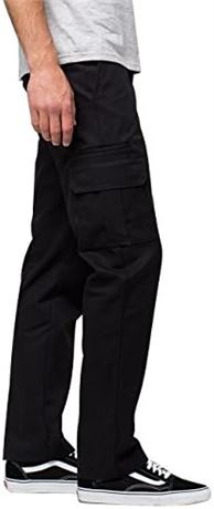 Dickies Men's Regular Straight Stretch Twill Cargo Pant