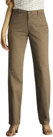 Lee Women's Relaxed Fit All Day Straight Leg Pant - Deep Grenn - 14