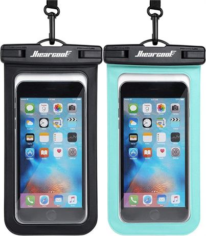 Hiearcool Waterproof Phone Pouch, Waterproof Phone Case