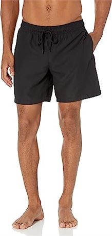 Amazon Essentials Men's 7" Quick-Dry Swim Trunk M