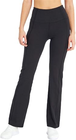 Marika Women's Standard Sophia High Rise Tummy Control Bootleg Legging, Medium