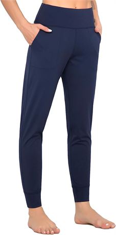 Dragon Fit Joggers for Women with Pockets - Blue - XL