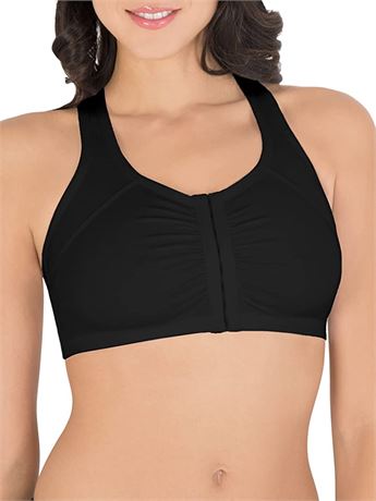 Fruit of the Loom Women's FT390 Moisture Control Racerback Sports Bra, 34