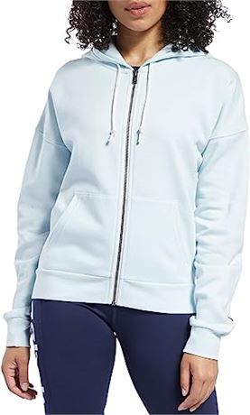 Core 10 by Reebok Women's Full-Zip Fleece Hoodie, Medium