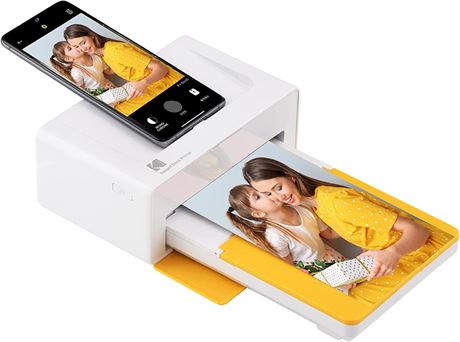 KODAK Dock Plus 4PASS Instant Photo Printer (4x6 inches)