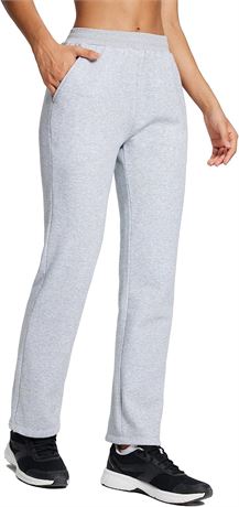 Baleaf Women's Sweatpants, XL, Ash