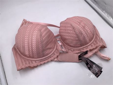 VVictoria's Secret Push-Up Bra, 34C, Salmon Pink