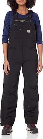 Carhartt womens Super Dux Relaxed Fit Insulated Bib Overall, L