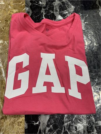 GAP Girls Pink Glitter Shirt, XX-Lg