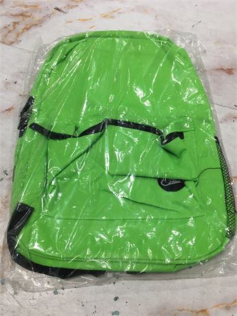 Basic 16" Lime Green Backpack