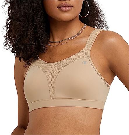 Champion Women's Sports Bra, Spot Comfort, Maximum Support, 38C