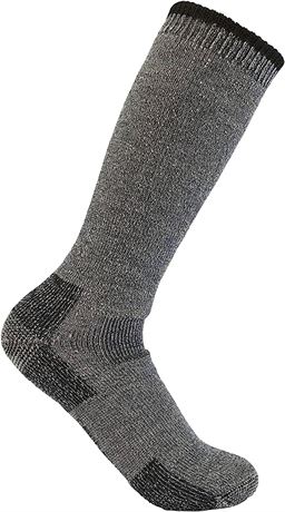 Carhartt Men's Heavyweight Wool Blend Boot Socks L