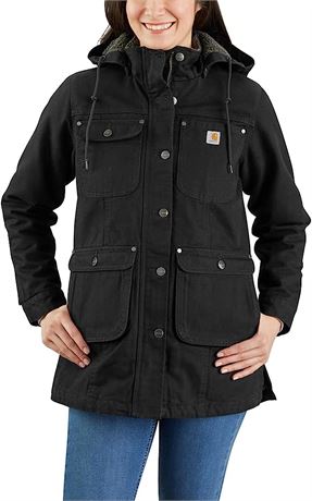 Carhartt Women's Loose Fit Weathered Duck Coat, XL