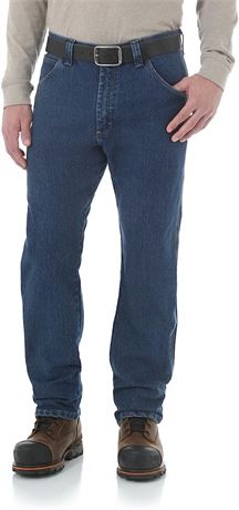 Wrangler Riggs Workwear Men's Advanced Comfort Five Pocket Jean, 40x34