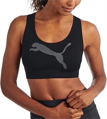 PUMA Women's Seamless Sports Bra, Sm