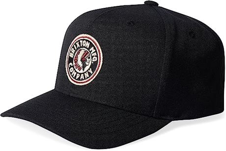 Brixton Rival Medium Profile Adjustable Snapback Hat, One Size