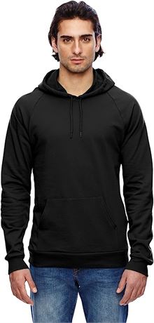 American Apparel Men's California Fleece Long Sleeve Pullover Hoodie