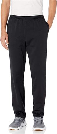 Hanes Sport Men's Performance Sweatpant with Pockets, 3XL, Black