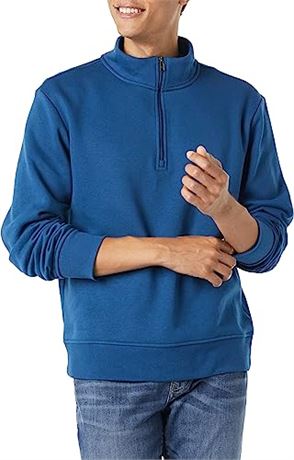 Amazon Essentials Men's Long-Sleeve Quarter-Zip Fleece Sweatshirt XXL