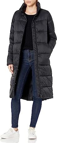 Amazon Essentials Lightweight Water-Resistant Long Length Cocoon Puffer Coat, XL