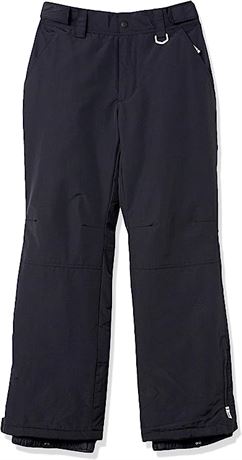 Amazon Essentials Men's Water-Resistant Insulated Snow Pant, Small, Black