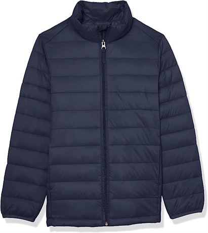 Amazon Essentials Youth Puffer Jacket - Navy - XL