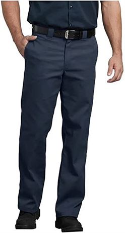 Dickies Men's 874 Flex Work Pant, 38x30, Dark Navy