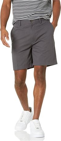 Amazon Essentials Men's Classic-Fit 7" Short - Grey - Size 32