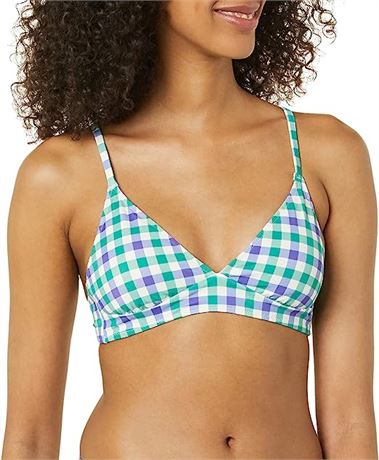 Amazon Essentials Women's Light-Support Classic Bikini Swimsuit Top, 2XL