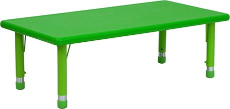 Flash Furniture 24''W x 48''L Adjustable Activity Table