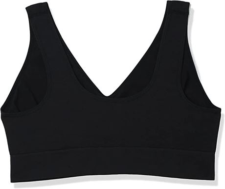 Hanes Womens Wireless Bra, Pullover Stretch-Knit Bra, Smoothing T-Shirt Bra, Xl