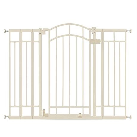 Summer Multi-Use Decorative Extra Tall Walk-Thru Safety Pet and Baby Gate