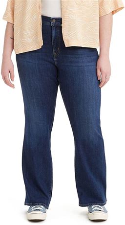 Levi's Women's 726 High Rise Flare Jeans - Dark Wash - 26W