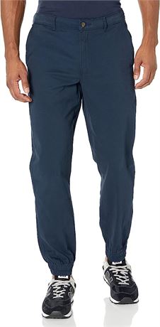 Amazon Essentials Men's Slim-Fit Jogger Pant, Large, Dark Blue