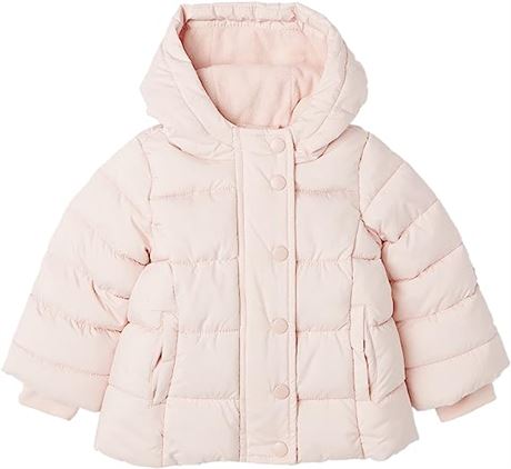 Amazon Essentials Heavyweight Hooded Puffer Jacket, 2T