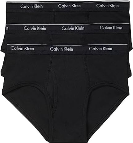 Calvin Klein Men's Cotton Classics 3-Pack Brief, XL