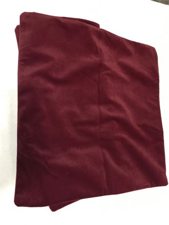 Red Velvet Throw Pillow Case