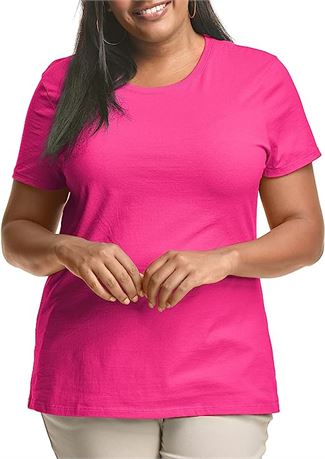 Just My Size Plus-Size Pure Cotton Jersey T-Shirt, 5XL